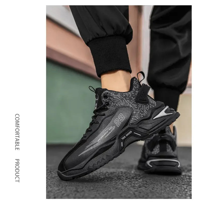 Men's Sneaker Shoes Casual Sports Basketball Shoes for Men Fashion Trends Original Male Sneakers High Top Mens Running Shoes