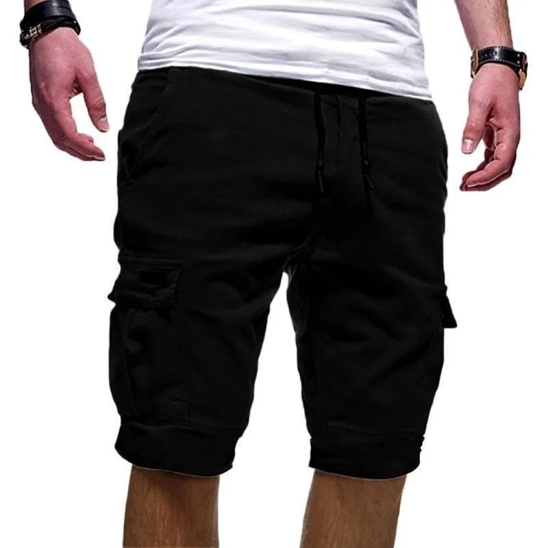 Men's Cargo Shorts - Summer Casual Workout Shorts with Multiple Pockets, Quick-Dry Beach & Gym Shorts for Outdoor Activities