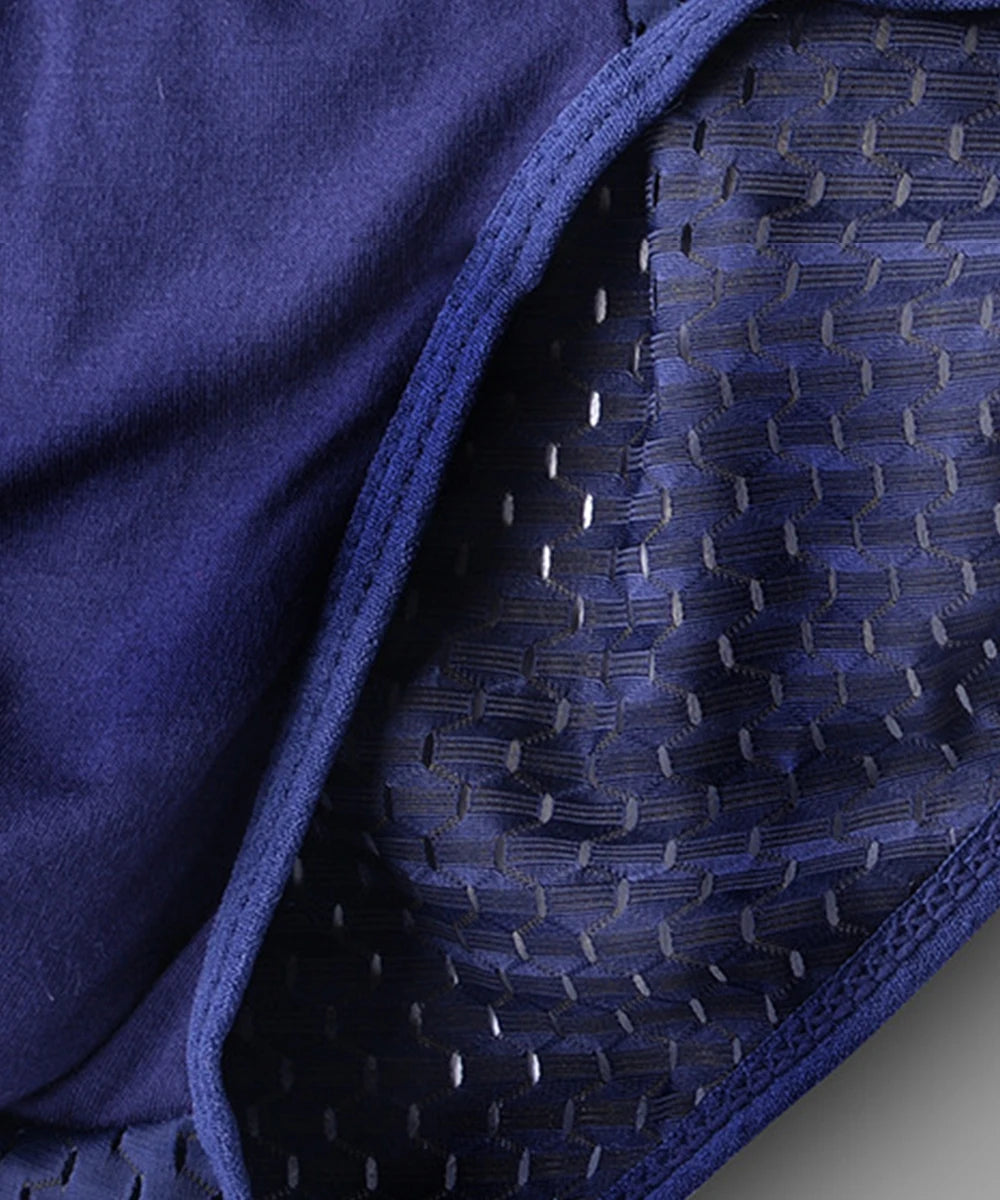 Men Underwear Male Thin Breathable Triangle Panties for Men's Ice Silk Briefs Mesh Sexy Square Corner Pants for men's Shorts