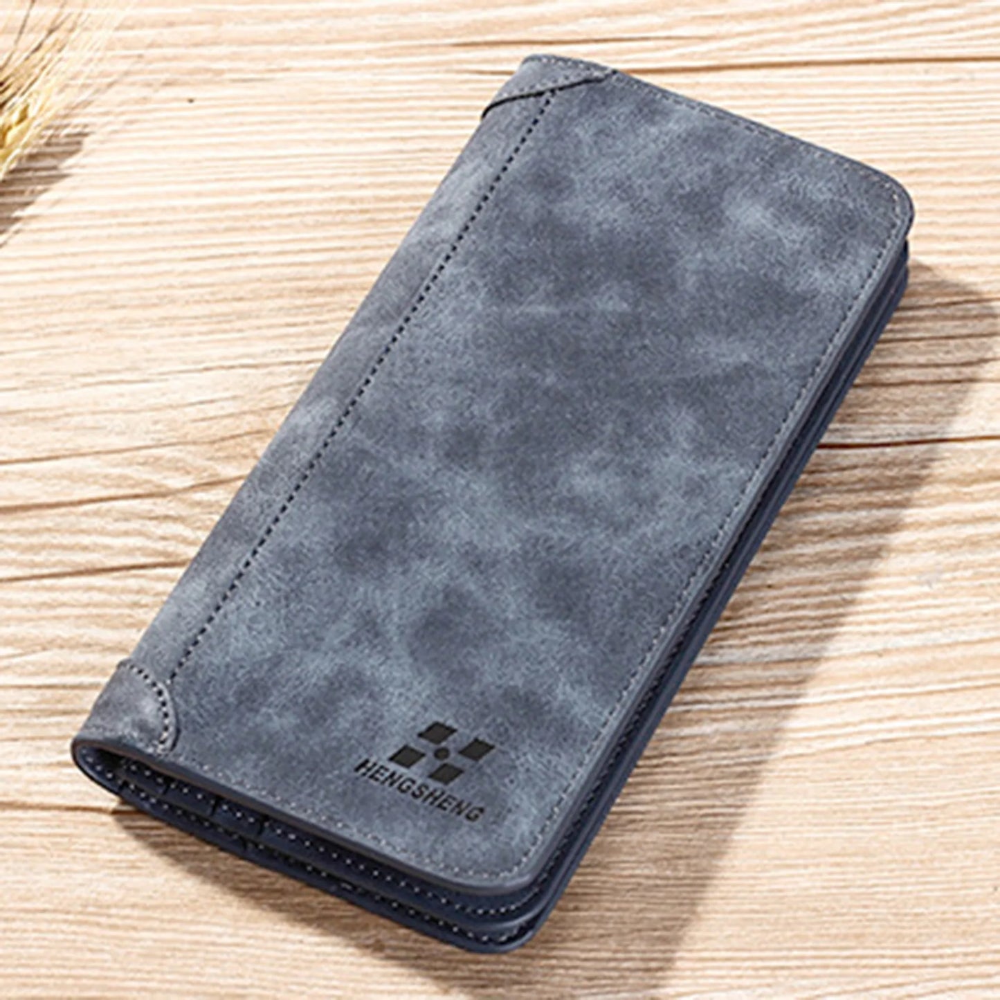 New Men's Wallet Long Wallet Men's Retro Style Men Large Capacity Wallet Bag Luxury Design Men Multi Card Wallet