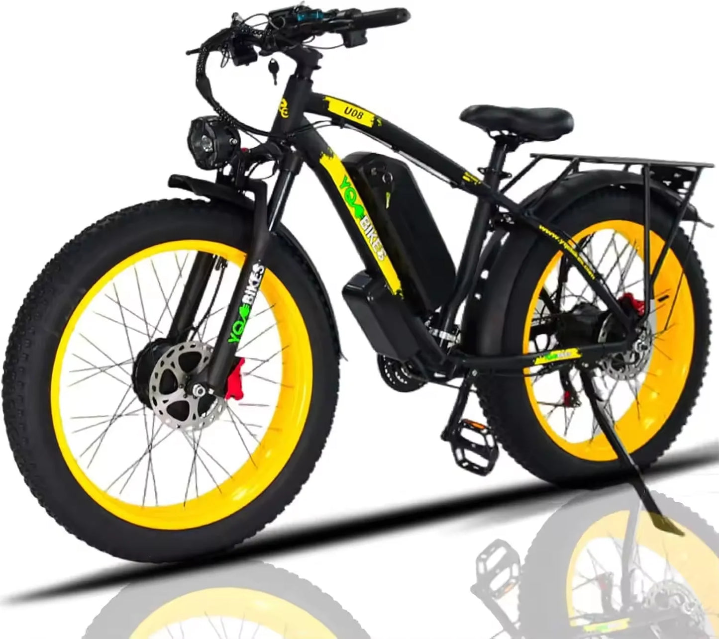 3000W Electric Bike Dual Motor ebike 35-37Mph High Speed Electric Mountain Bike  Electric Motorcycle Hydraulic Brake MTB