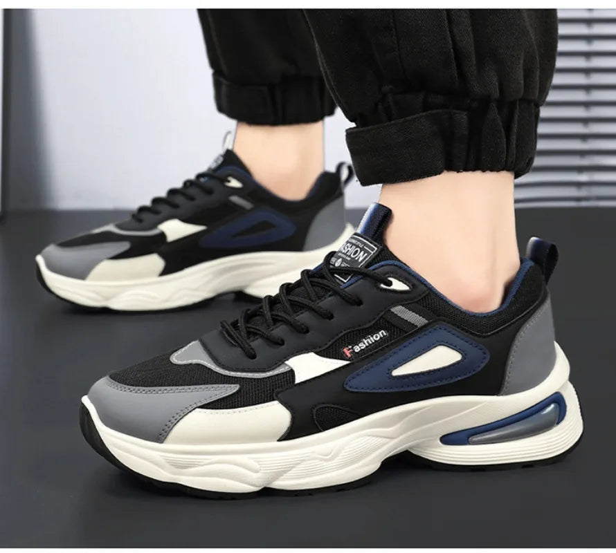 2025Trendy Sneakers for Men Shoes Summer Outdoor WearResistant Casual Sports Skateboard Shoes Fashion Breathable Shoes Man Shoes