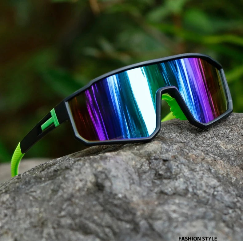 Cycling Sunglasses for Men Women Polarized Sports Sunglasses, Baseball Sunglasses Mountain Road Bike Eyeglass Outdoor Sports