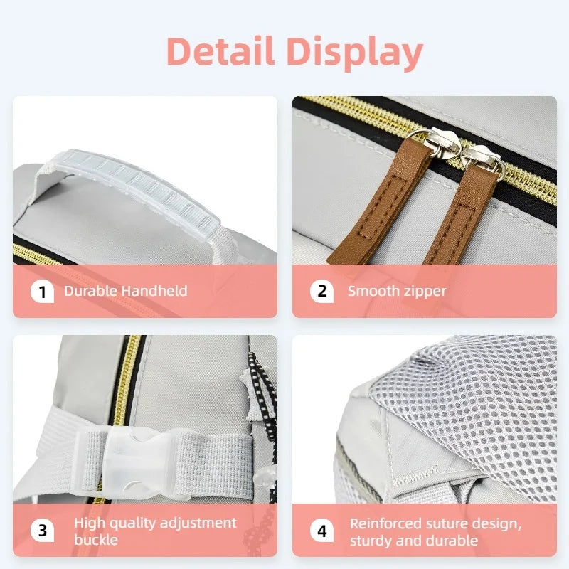 Large Capacity Outdoor Travel Backpack,Men's Hiking Backpack with Shoe Compartment,Spacious Travel Bag ,Sports Camping Backpack