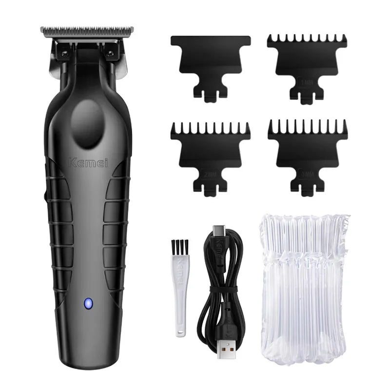 Kemei 2299 Electric Hair Clippers Man Professional Cordless Hair Trimmer Beard Shaper Tools Rechargeable Haircut Machine Carving