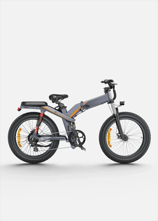 Electric Bicycle 1000W 48V29.2Ah Motor Dual Battery Hydraulic Brake Electric Bike 20*4Fat Tire Mountain E Bike
