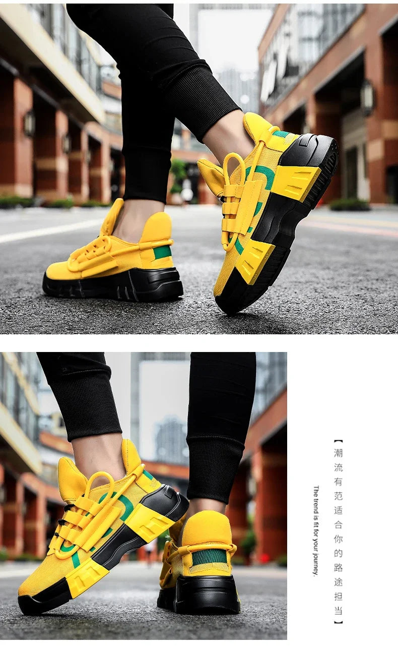 Casual Shoes For Men Street Style Walking Shoes Sneakers Thick Bottom Running basketball Shoes Male 2024 Vulcanized Sneakers Men