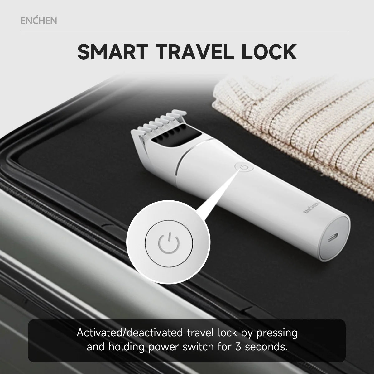 ENCHEN Hair Clipper Electric Barber Clippers Rechargeable Hair Cut Machine Cordless Beard Trimmer Travel Clipper for Men Boost 2