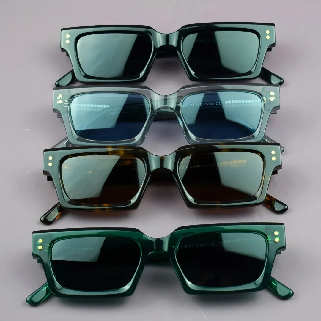 sunglasses for men acetate frame square eyeglasses frame women trendy sun glasses