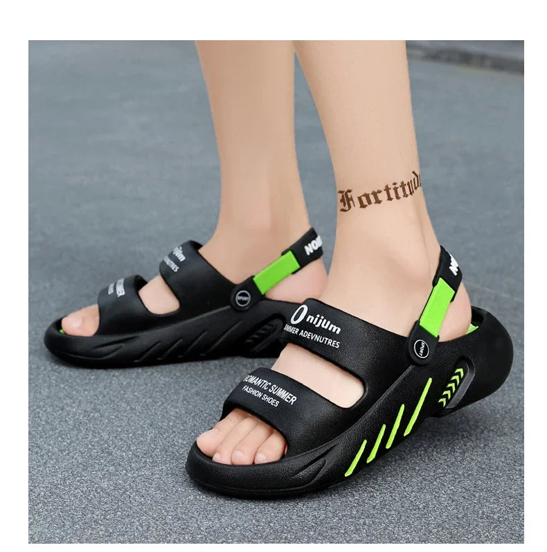 Men's Summer Sandals Men's Home Slippers Walk Around Home Original Brands Shoes Men's slippers Flip Flop Male Slipper Slipers