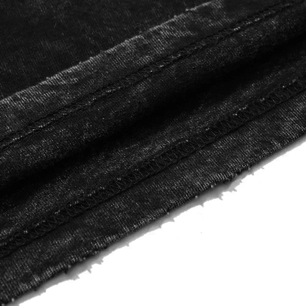 Men's T Shirt Calacas Chidas Gym Washed T-Shirts Trendy Cool Todo Sea Por Las Senoras Summer Tees Aesthetic Simple Casual Tops