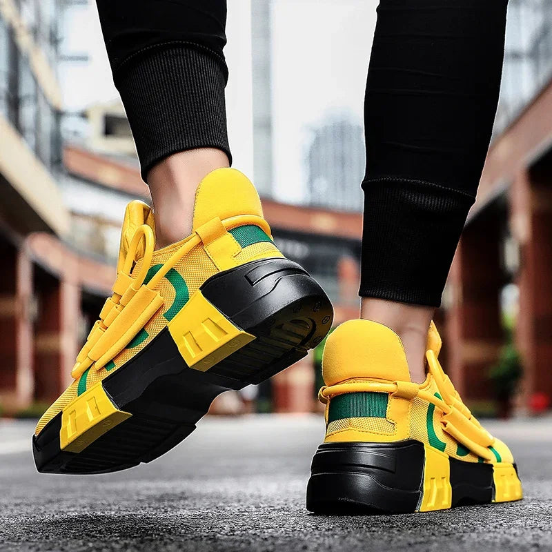 Casual Shoes For Men Street Style Walking Shoes Sneakers Thick Bottom Running basketball Shoes Male 2024 Vulcanized Sneakers Men