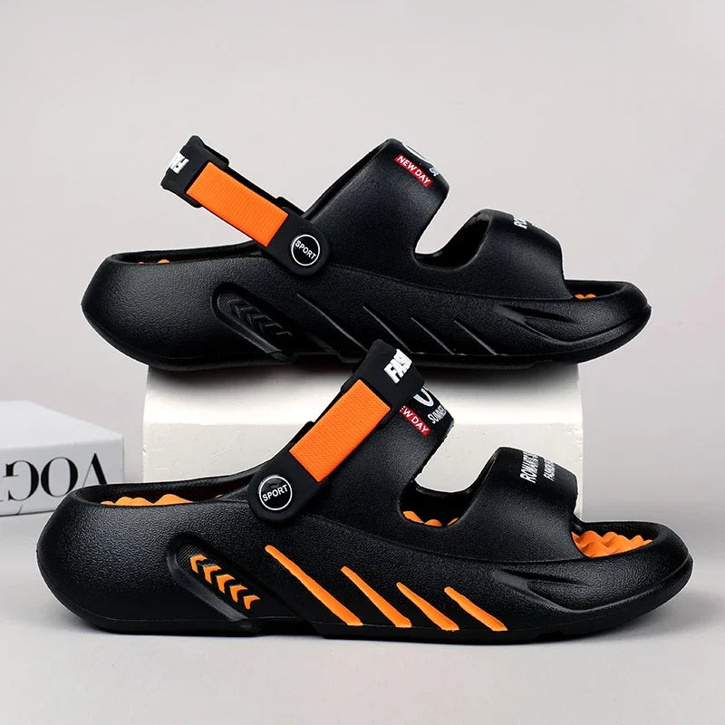 Men's Summer Sandals Men's Home Slippers Walk Around Home Original Brands Shoes Men's slippers Flip Flop Male Slipper Slipers