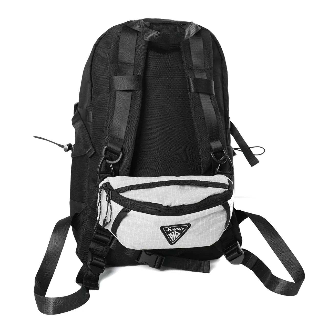 Outdoor hiking backpack - Large capacity, lightweight, expandable chest bag. Suitable for both men and women. Includes hiking eq