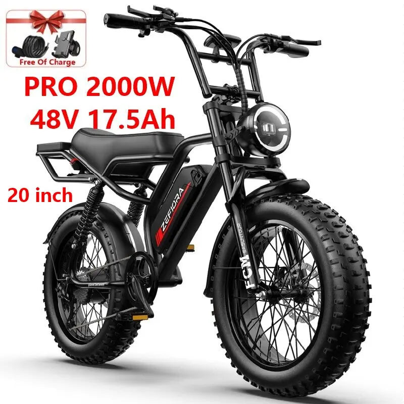 New 2000w Adult Electric Bicycle Offer,14 20 Inch 30-50mph 48v 10ah 15ah 17.5ah 20ah,for Motorcycle Two Wheels Electric Bike