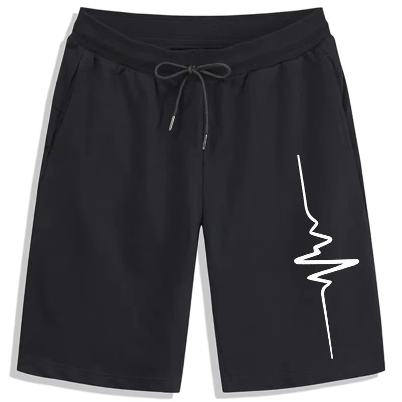 Sports Mens Shorts Trend Printing Jogging Short Trouser Casual Versatile Man Shorts Hot Sales Breathe Knee Shorts Summer Fitness