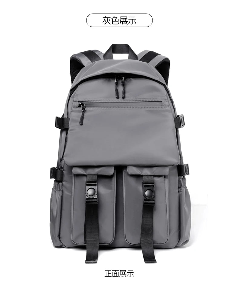 Men's Tactical Style Backpack, Large - capacity Travel Bag with Multiple Straps, Durable Material, Ideal for Outdoor Adventures