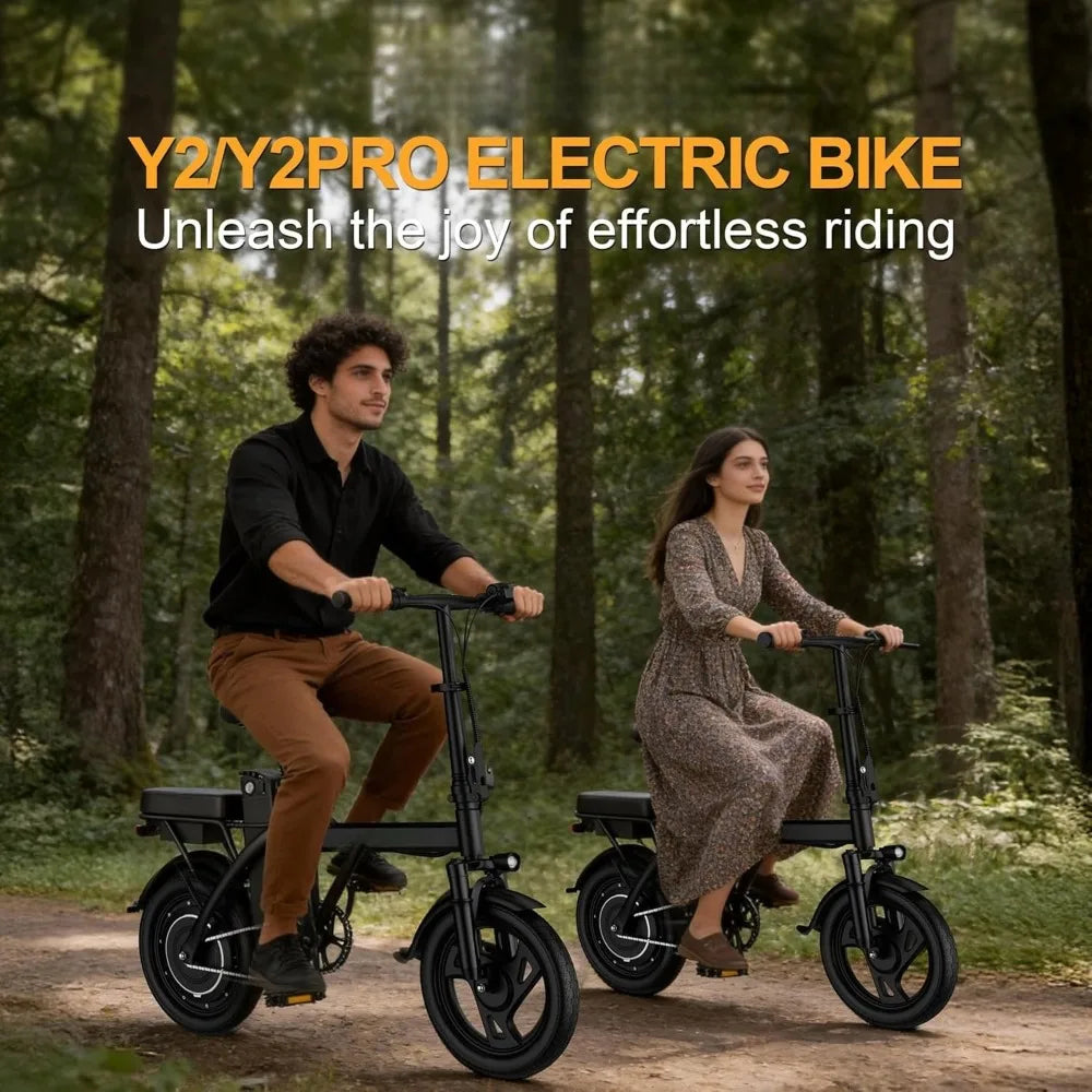 Only orange is in stock.500W Motor, 22 MPH Max Speed Folding Ebike,  Electric Bicycles, Max 30/40 Miles Range