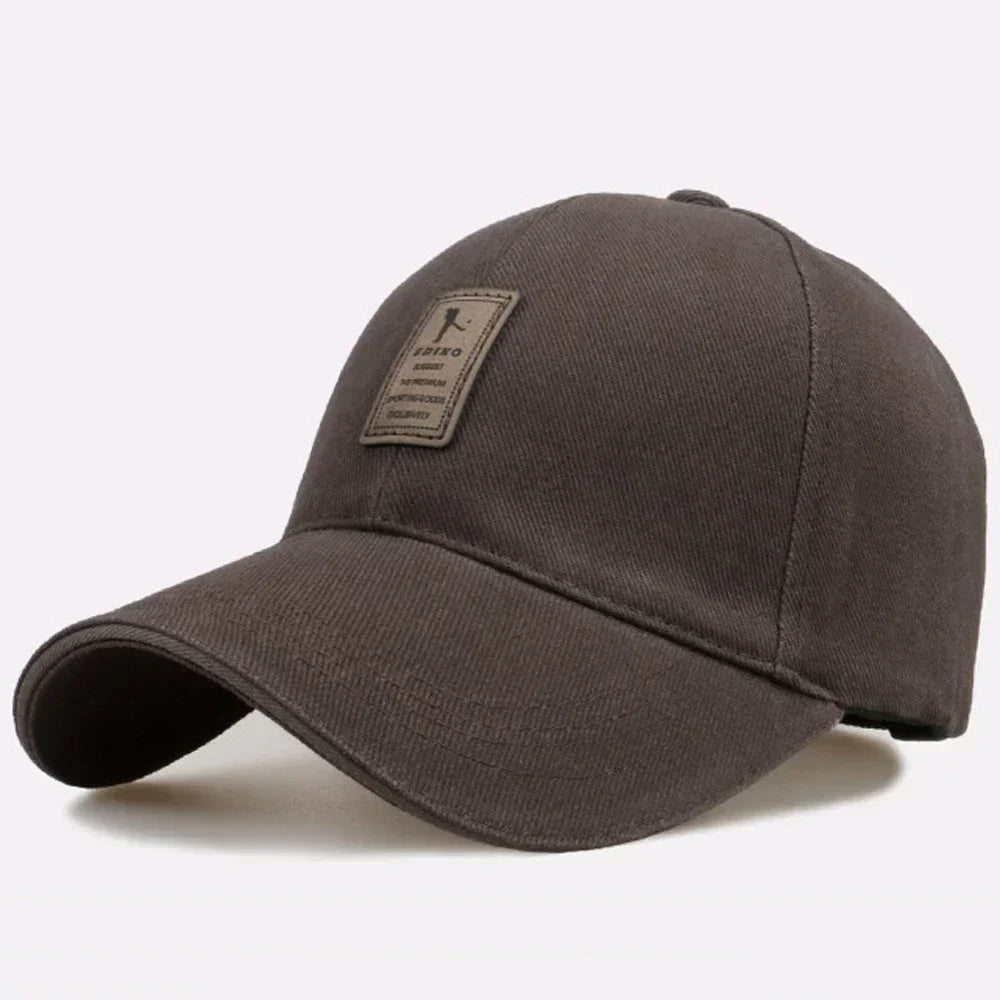 Sports Baseball Cap for Men Women Cotton Hiking Fishing Camping Black Red White Blue Green Brown Caps H59RT