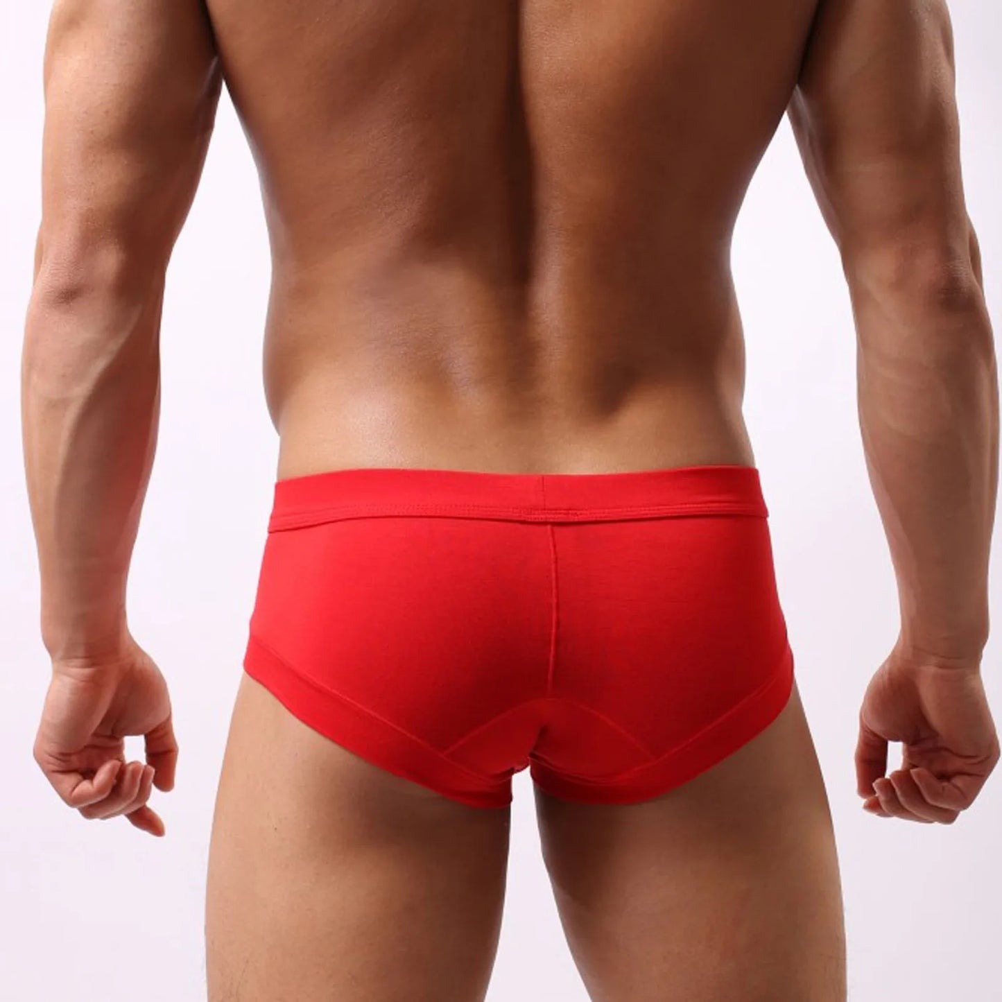 Mens Sexy Modal Underwear Briefs Men Low Rise U convex Pouch Brief Underpants Men Breathable Briefs