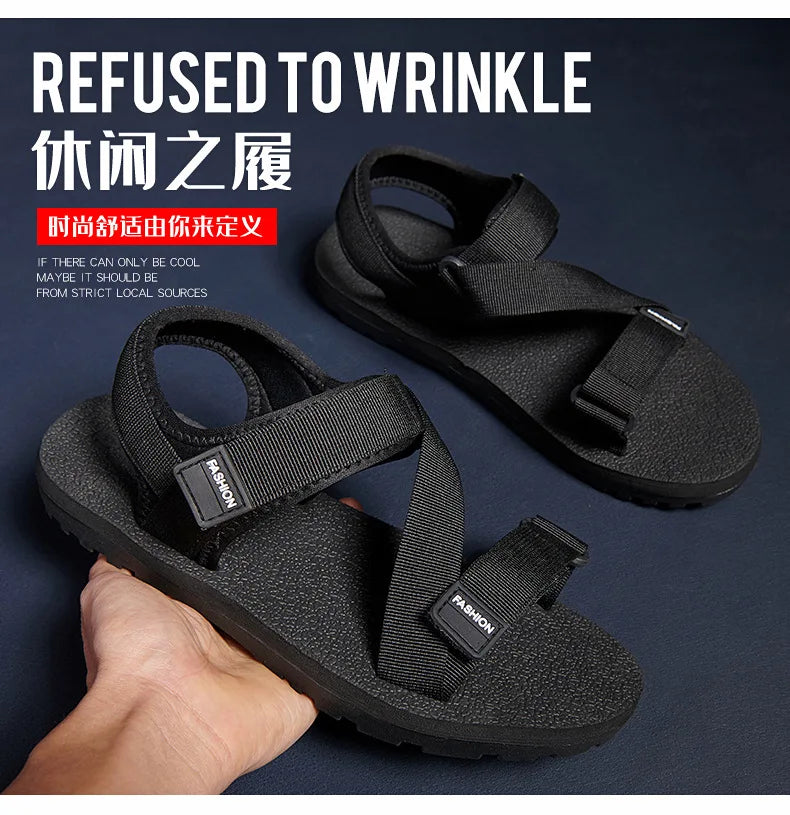 New Men's Sandals Fashion Casual Beach Shoes Men's Outdoor Sports Driving Sandals for Men Designer Sandals Sandalias Hombre