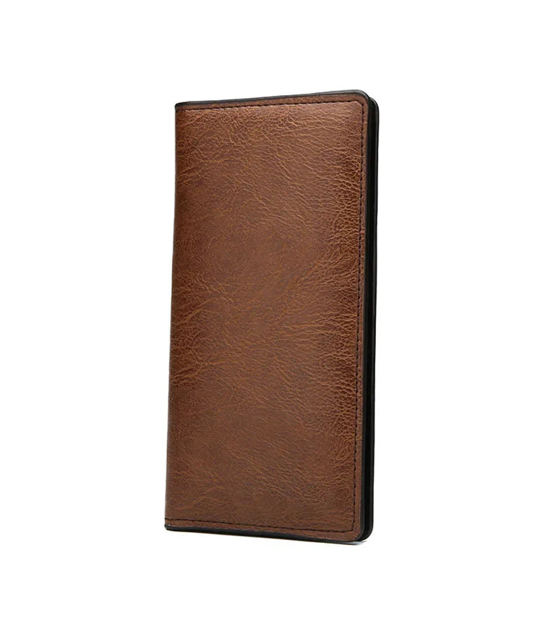 Mens Long Section Wallet Fashion Lightweight Soft PU Leather Mens Horizontal Multifunctional Wallet cartera mujer pURSE