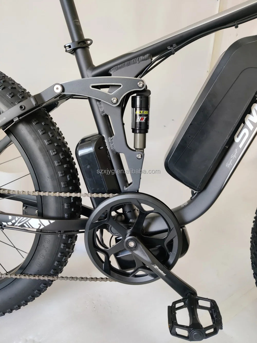 Electric Mountain Bike Dual Motor 2000W 16AH 22.4AH  City Road Bicycle 48V 26inch Fat Tire Adult E Bike  MTB