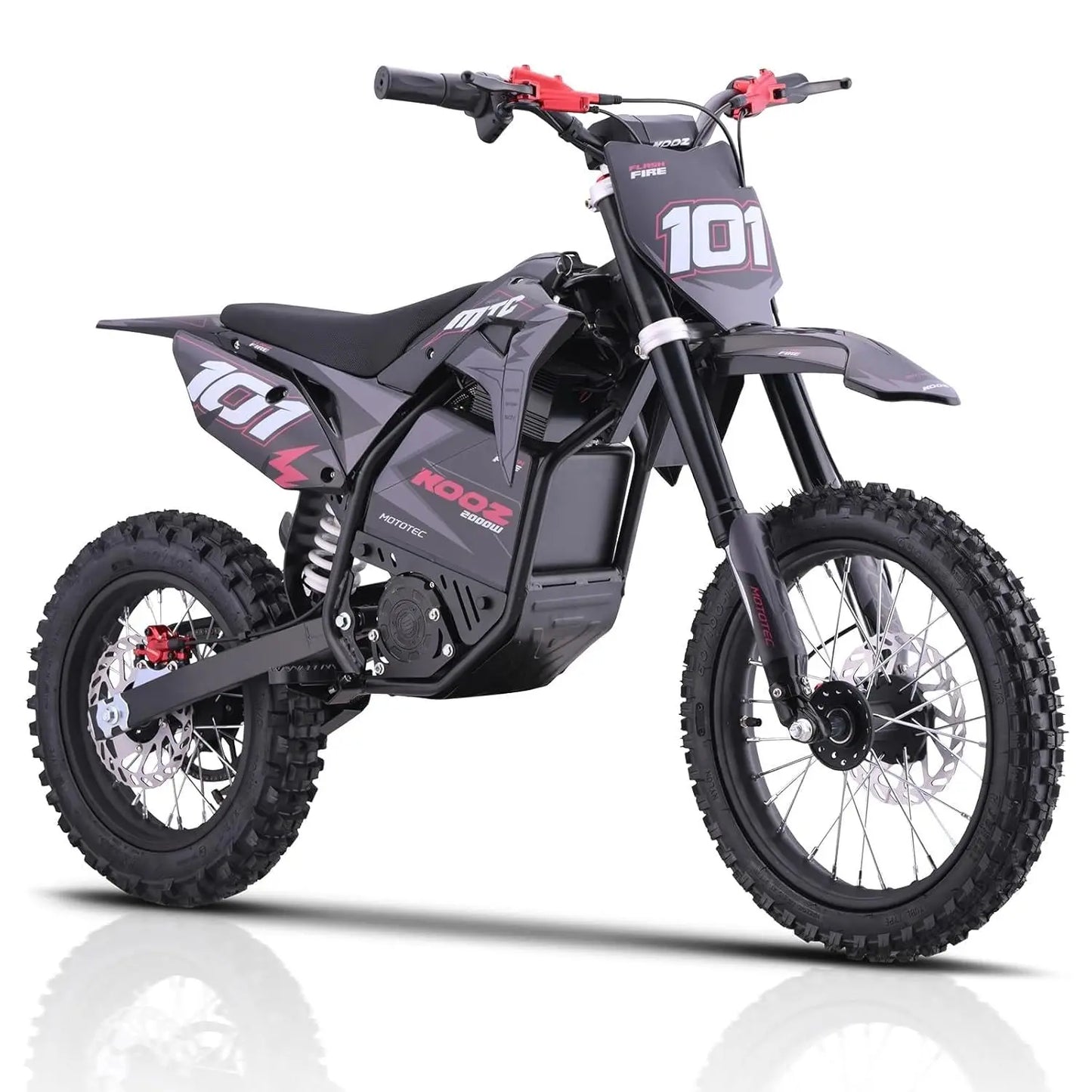 HP115E Electric Dirt Bike Ebike for Kids and Teens, 40 MPH 60V 2000W (Max 3000W) Offroad Motorcycle with 14"/12", Customized