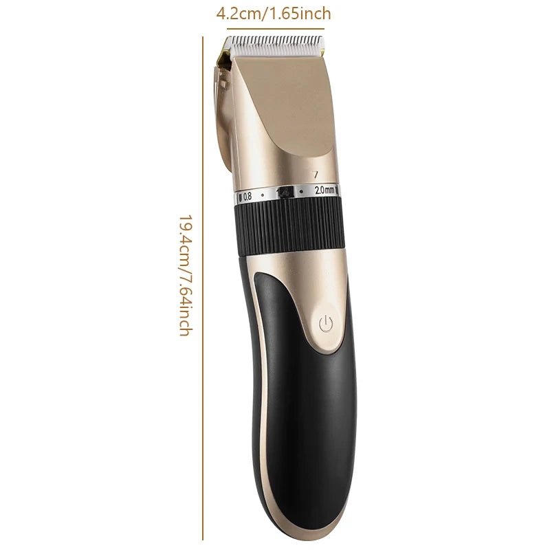 Hair Clipper Electric Barber Hair Trimmers For Men Adults Kids Cordless Rechargeable Hair Cutter Machine Professional