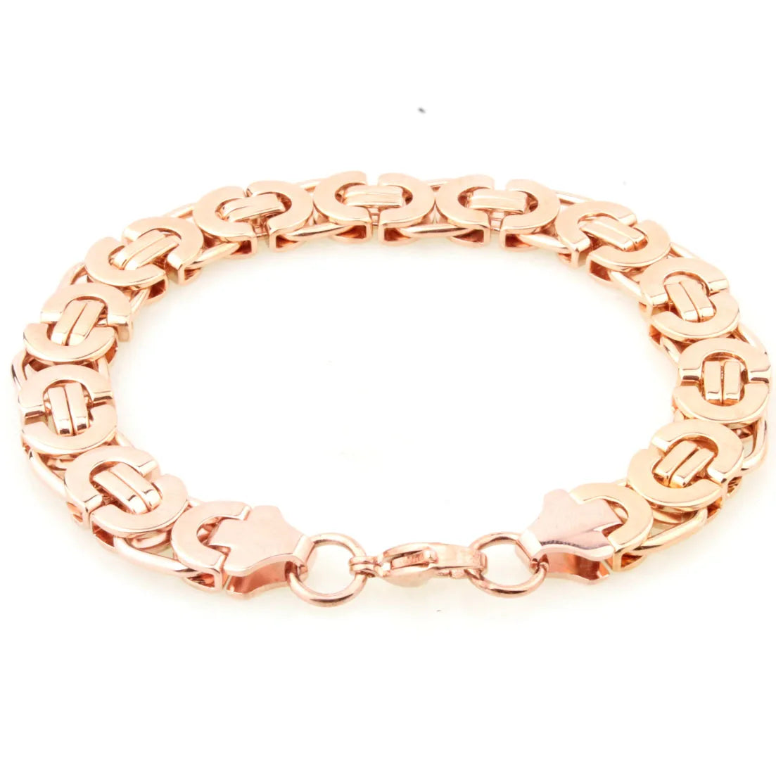 Factory Price! Fashion Men Bracelets Jewelry Punk Retro Byzantine Style Stainless Steel Bracelet Chains&Links Cool Party Gift
