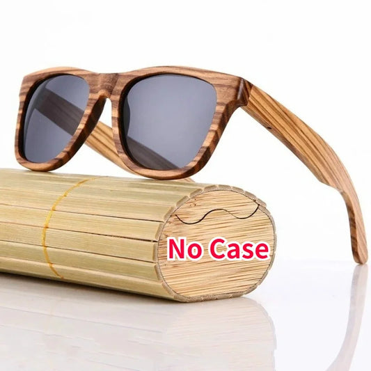 Wooden Color Men Women Retro Vintage Fashion Summer Glasses Wood Grain Sunglasses
