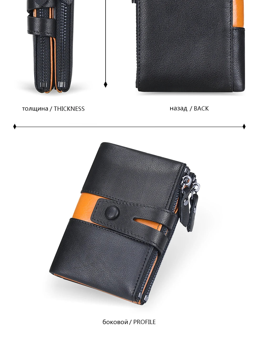 Genuine Leathe Men Wallet Luxury Desig Bifold Short Wallets Male Hasp Vintage Purse Coin Pouch Multi-functional Card Pocket