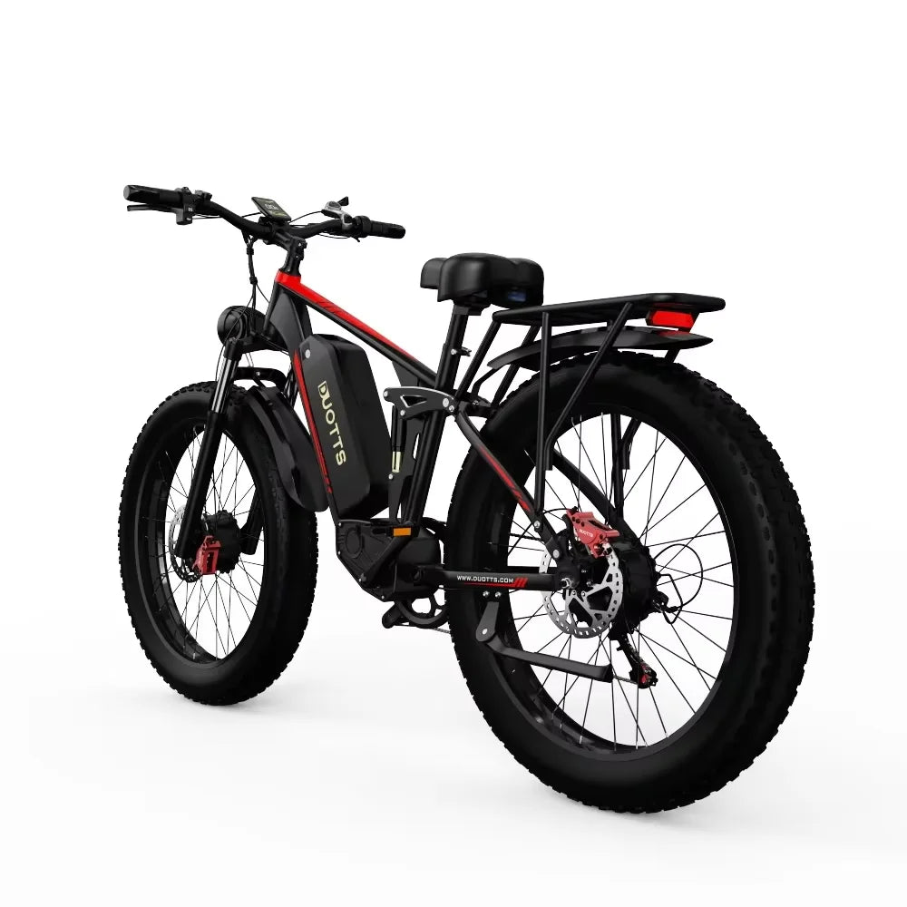 Ebike S26 Pro Ebike 1500W Dual Motor 48V20AH 26*4.0 inch Fat Tire Electric Bike Mountain Snow Full Suspension Electric Bicycles