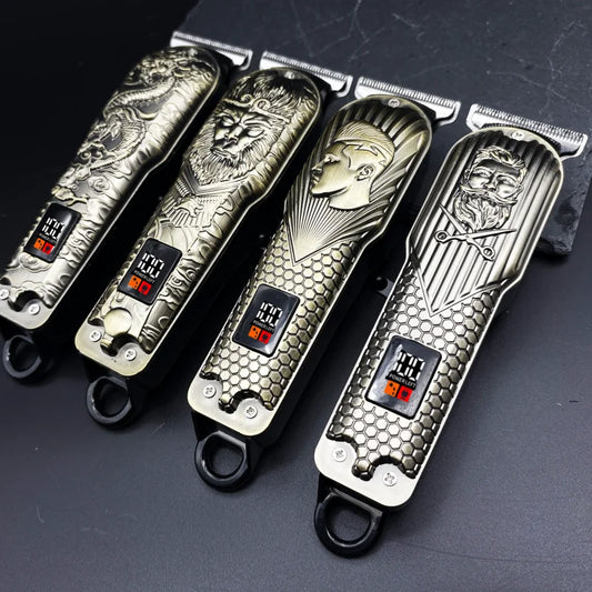 Professional Clippers and Trimmers Set,Beard Trimmer, Barber Clippers, Rechargeable Electric Shaver Hair Clippers for Men