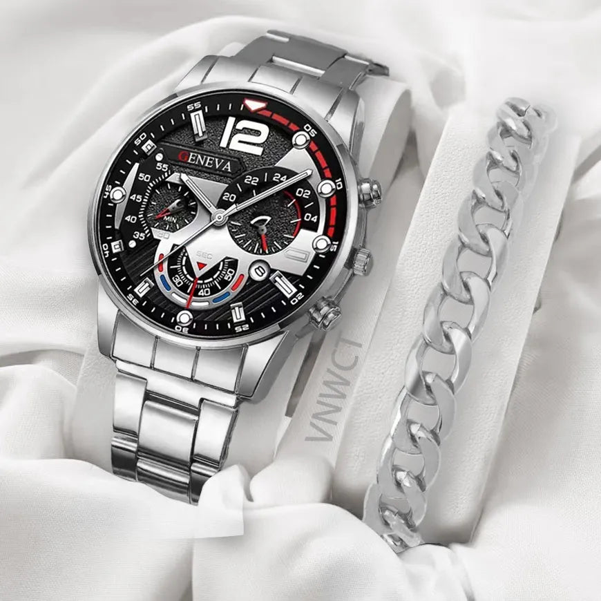 Men Business Men Watch Luxury Analog Quartz Wristwatches with Calendar for Men Clock Reloj Hombre