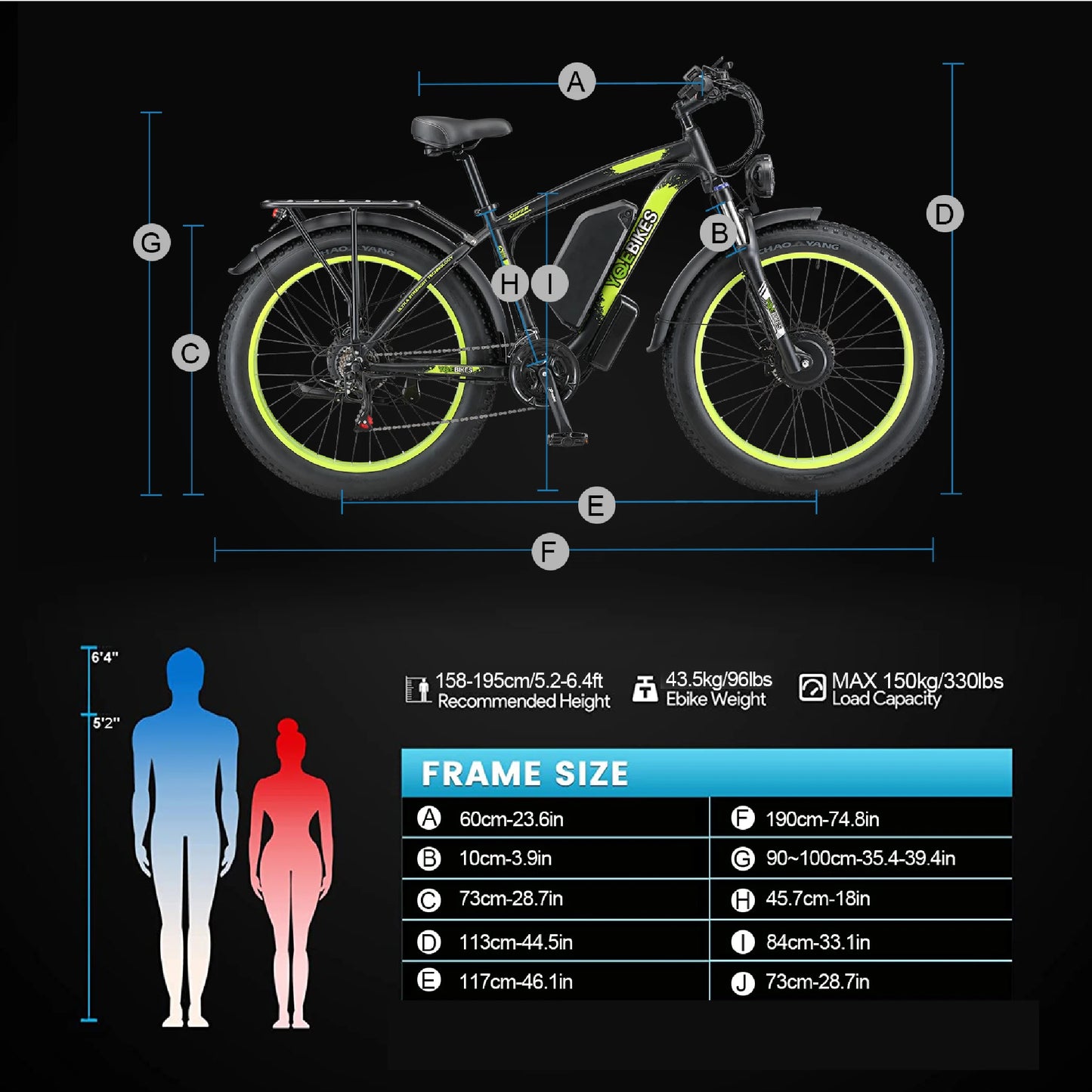 USA Fast Speed 3000W Electric Bike Dual Motor ebike 35-37 Mph Hydraulic Brake Electric Dirt Bike 26inch Fat Tire Mountain Biike
