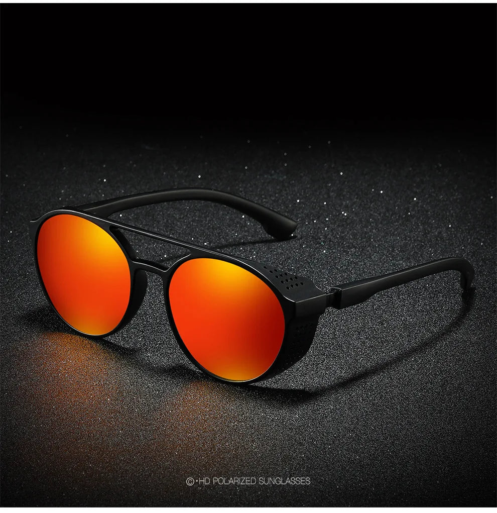 Men Women Polarized Sunglasses Round Sunglasses Driving Glasses Outdoor Fishing Glasses Cycling Goggles gafas de ciclismo hombre