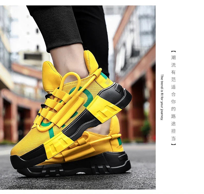 Casual Shoes For Men Street Style Walking Shoes Sneakers Thick Bottom Running basketball Shoes Male 2024 Vulcanized Sneakers Men