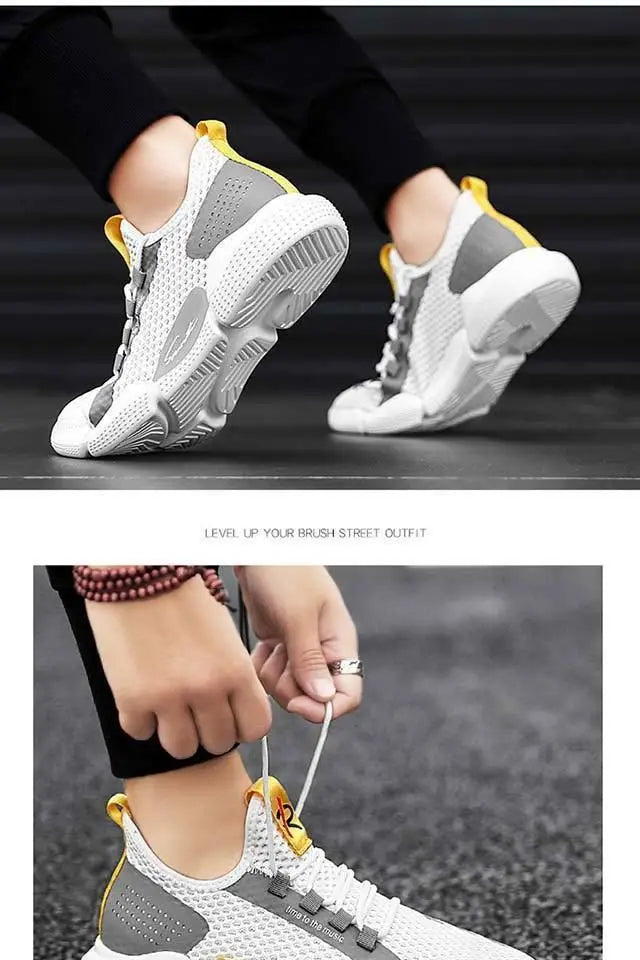 Men's Breathable Me Sport oes Summer 2025 New Sle Casual Dad Sneakers Trendy All-Match Outdoor Leisure Footwear