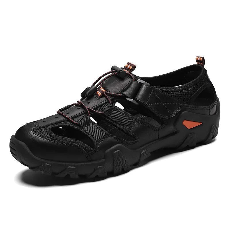 2025 New Men's Sandals Antiskid Breathable Fashion Outdoor Casual Shoes Comfortable Beach Male Shoe Loafers Soft Mans Slippers
