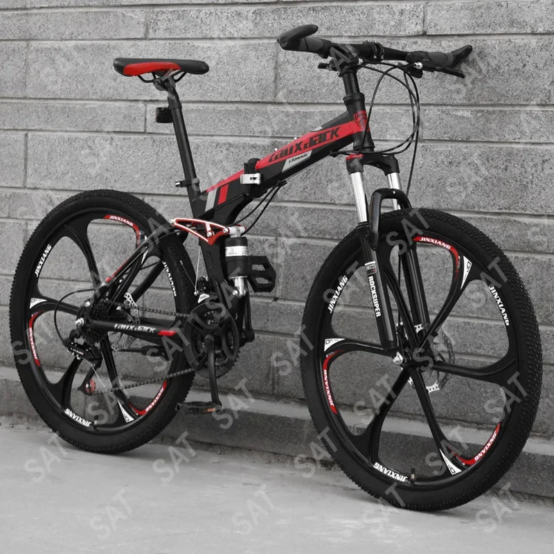 '27.5-Inch 26-Inch 20-Inch Fold Mountain Bike 7-Speed 21-Speed Fast Adult Folding 26'' Bicycle MTB Mountain Bike With Low Cost
