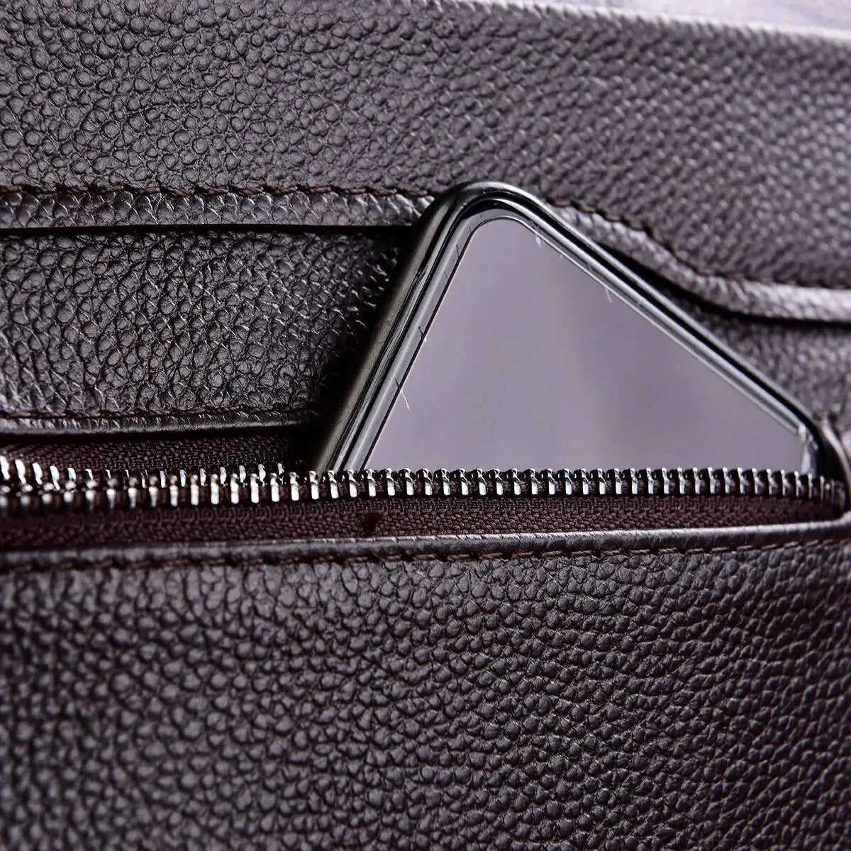 Business Laptop Bag Genuine Handbags Male Travel Briefcases Men High Quality Cowhide Leather Messenger Bags