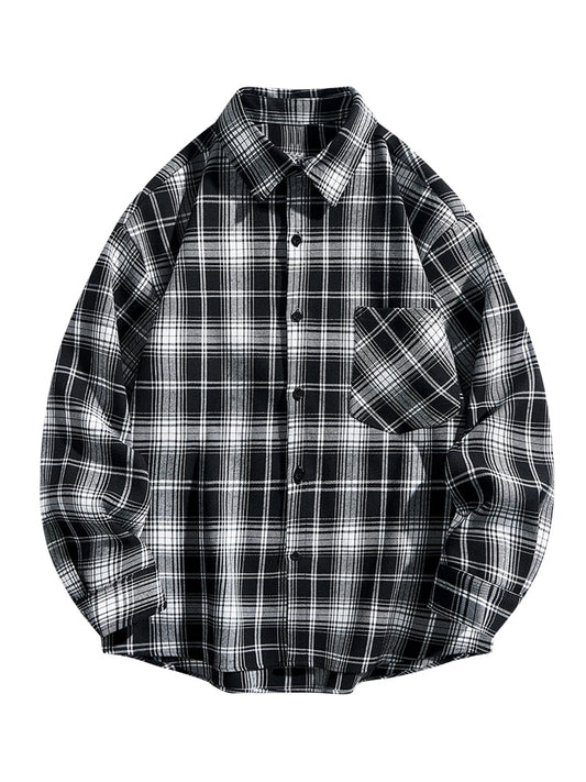 Spring and Autumn Men's Casual Shirts for Young Men Outdoor Fashion Thin Versatile Tops