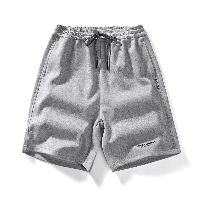 Men's Shorts Streetwear Trend Casual Loose Sporty Knees Length Shorts 2025 Summer New Fashion Stereoscopic Printed Cotton Shorts