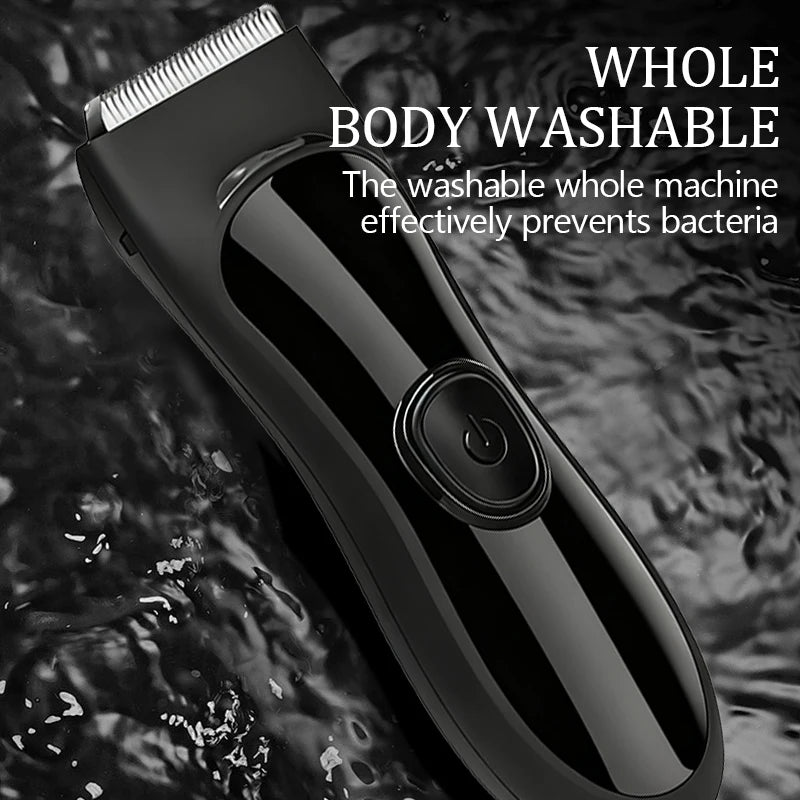 Electric HairClipper Men Haircut Machine Beard Machine Shaving Body Hair Trimmer Clippers Barber Gentleman Shaver Washable