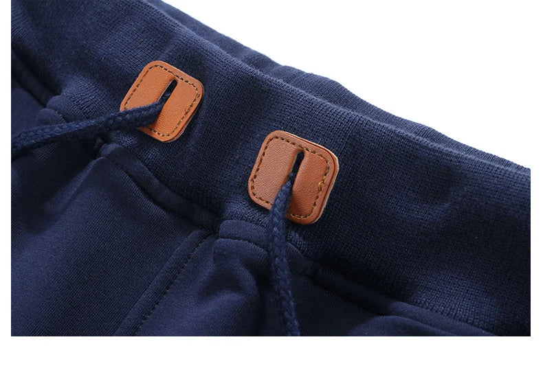 Shorts Men Cotton Casual Sports Men's Solid Shorts Drawstring Bermudas Elastic Waist Beach Short Pants Cool Summer New Fashion