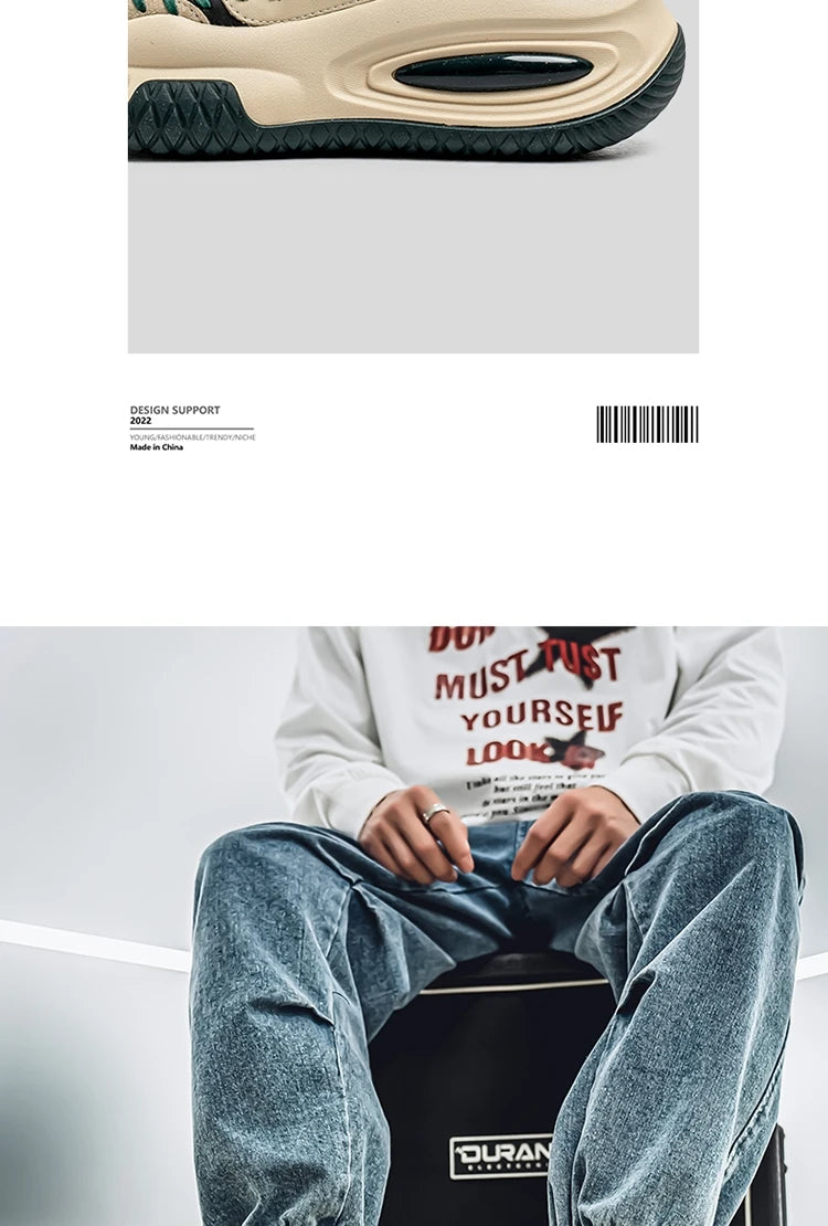 Trendy Men Sneakers Luxury Chunky Casual Sneakers For Man Height Increasing Dad Shoes Breathable Sports Shoes Male Sneakers