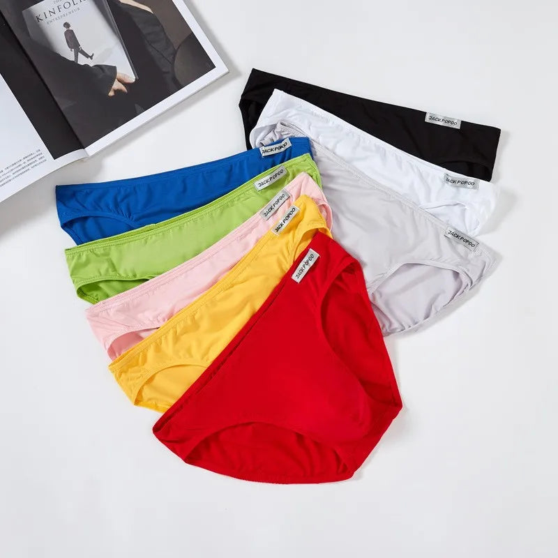 Men's Underwear Modal Briefs High Quality Soft Male Pants Breathable Comfortable Youth Underpants Men Sexy U Bulge Pouch Panties