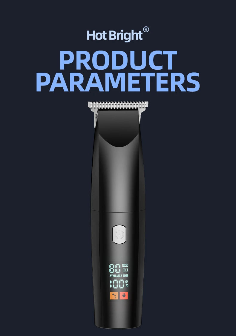 Professional electric hair clippers, professional hair clippers for hair salons, household electric clippers, universal fast-cha