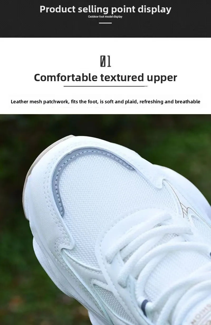 Sneakers for Men's Fashion Casual Breathable Male Sneaker Non-slip Wear-resistant Comfortable Sports Men's Shoes Tenis Masculino